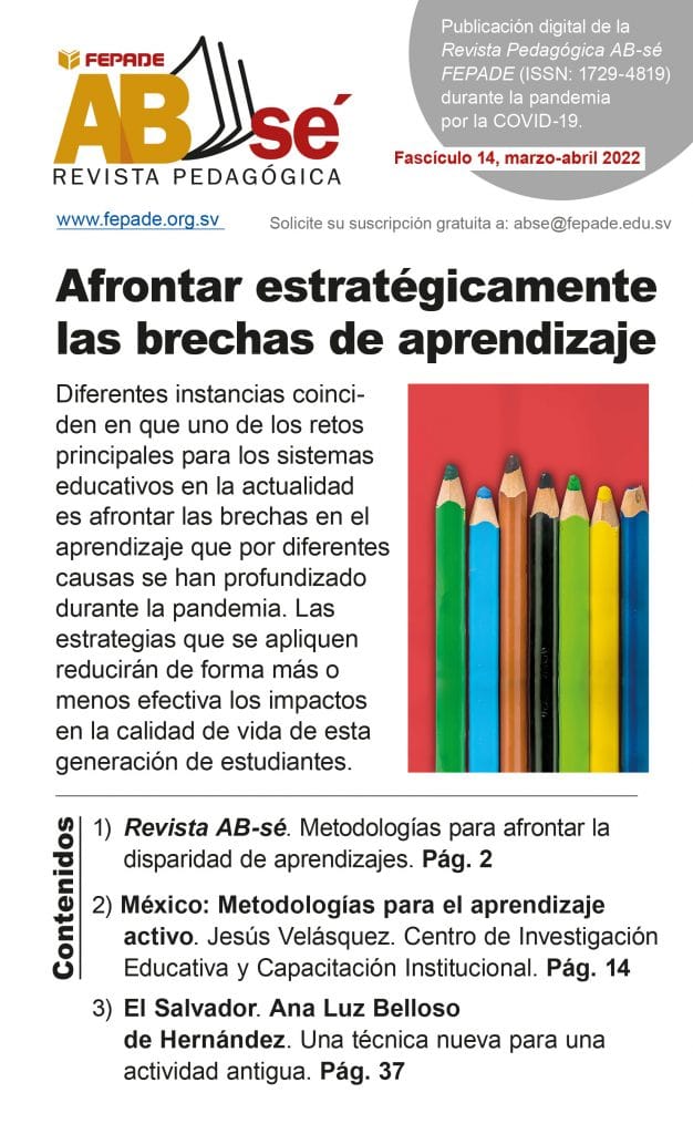 Fascículo Revista ABsé, Fepade El Salvador